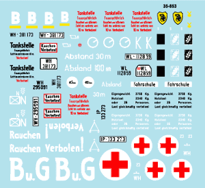 Star Decals 35-853 LKW - Lastkraftwagen 1/35 – imagen 3