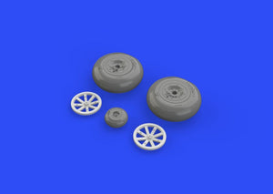 Eduard 648270 P-40B wheels AIRFIX 1/48 – Bild 4
