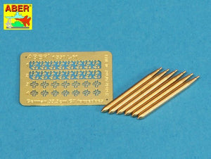 Aber 350L-61 Set of 6 German torpedoes 53,3cm G7 1/350