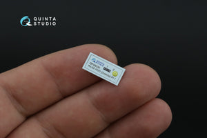 Quinta Studio QP+48039 Ka-52 HUD Zvezda 1/48 – imagen 4