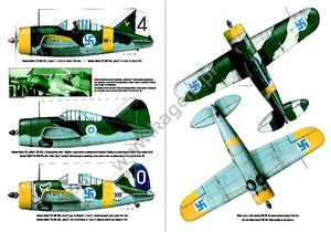 Kagero 3002 Brewster F2A Buffalo EN/PL (sans décalcomanies) – image 3
