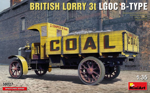 MiniArt 38027 CAMION BRITANNIQUE 3T LGOC B-TYPE 1/35
