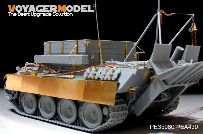 Voyager Model PE35960 WWII German Bergepanther Ausf.G Basic For TAKOM 2107 1/35 – immagine 6