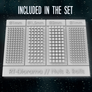 RT-Diorama 35651 3D Resin Print: Nuts and Bolts 1/35 – immagine 2
