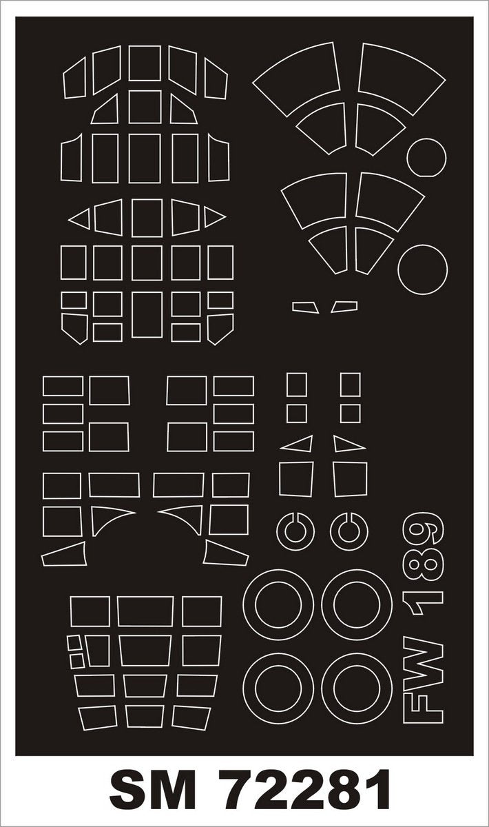 Montex SM72281 Fw 189 ICM 1/72