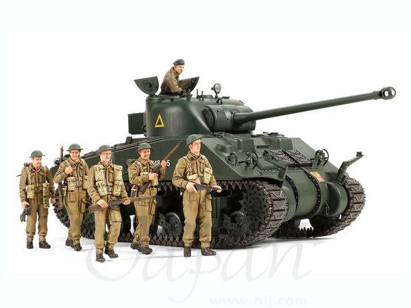 Tamiya 25174 British Tank Sherman VC Firefly (w/6 Figures) 1/35 – immagine 2