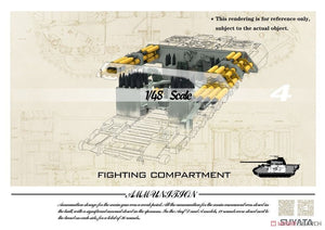 Suyata NO-001 Panther A w/ Zimmerit &amp;amp; Full Interior + 16t Strabokran w/ Maintenance 1/48 – immagine 5