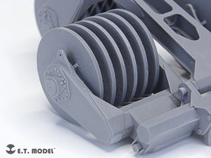 E.T. Model P35-041 WWII US ARMY T1E1 &amp;quot;Earthworm&amp;quot; Mine Exploder (for Late M32B1 Hull) ( 3D Printed ) 1/35 – immagine 8