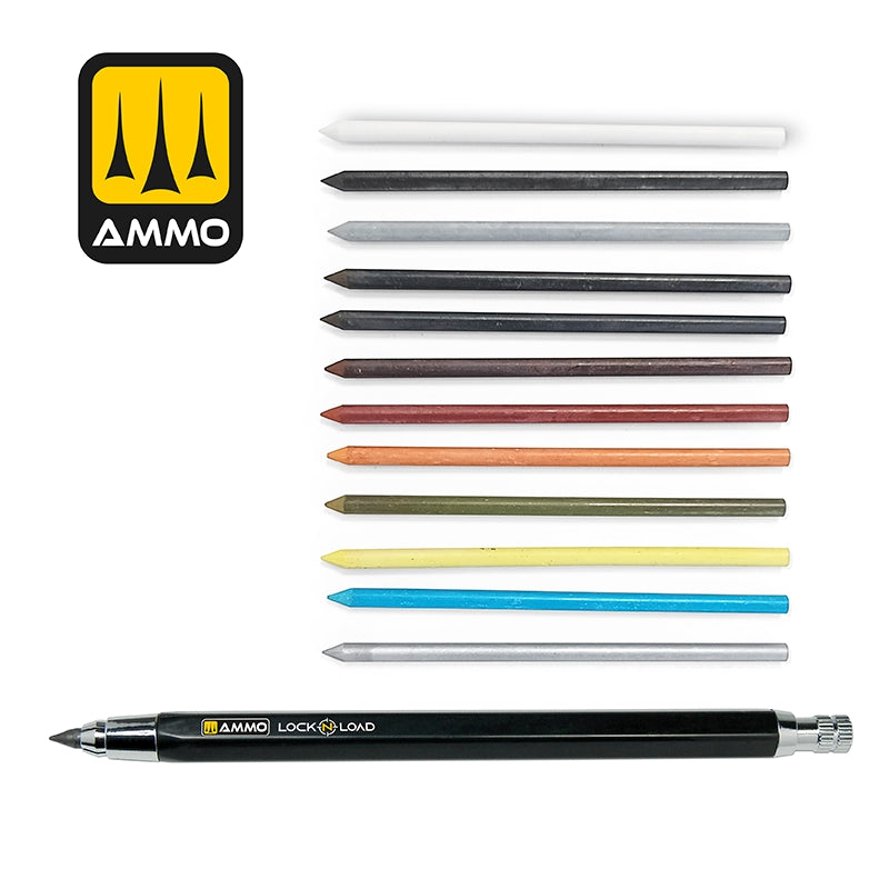 AMMO of Mig Jimenez 8349 Lock &amp;#39;N Load - Weathering Rechargable Technical Pencil – Bild 6