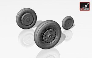 Armory Models AW72007 Sukhoj Su-7B early type wheels 1/72 – image 3