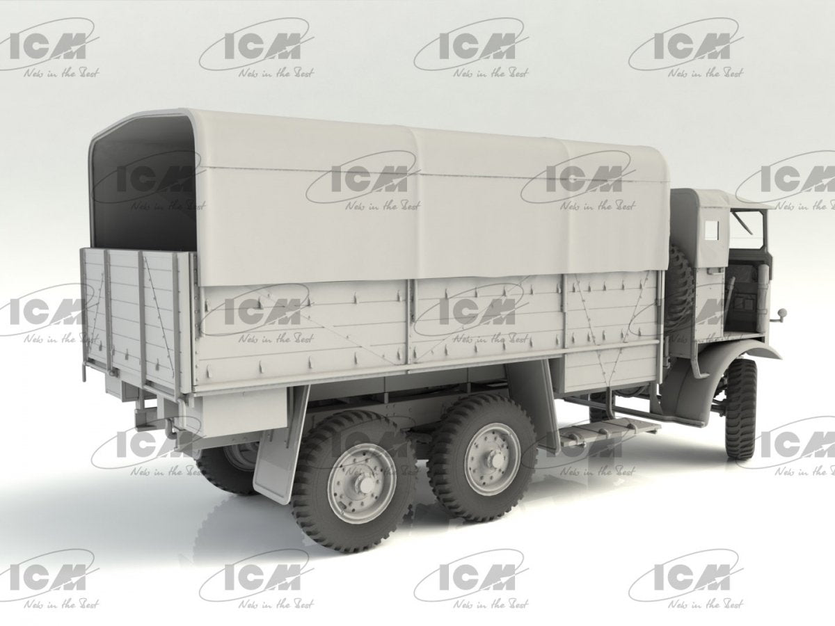 ICM 35600 Leyland Retriever General Service WWII British Truck 1/35 – imagen 8
