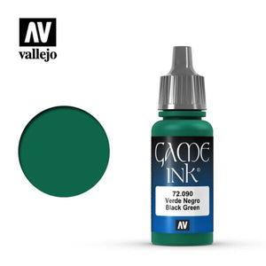 Vallejo 72090 Game Color - Noir Vert 18 ml