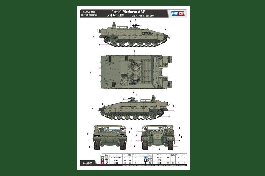 Hobby Boss 82457 Israël Merkava ARV (1/35) – image 3