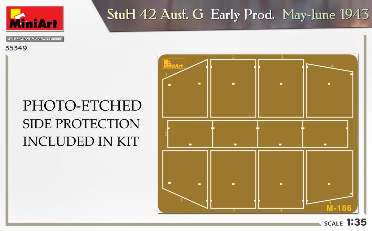 Mini Art 35349 StuH 42 Ausf. G Première production mai-juin 1943 1/35 – image 4