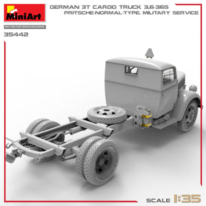 Miniart 35442 GERMAN 3T CARGO TRUCK 3,6-36S. PRITSCHE-NORMAL-TYPE. MILITARY SERVICE 1/35 – Bild 6