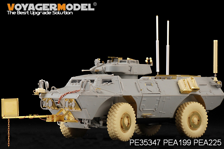 Voyager Model PEA199 Modern US Army M1117 Road Wheels (For TRUMPETER) 1/35 – Bild 2