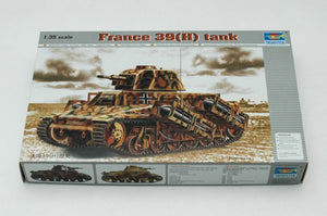Trumpeter 00352 France 39(H) TANK SA 38 37mm gun 1/35 – immagine 2