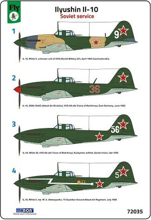 Fly 72035 Ilyushin Il-10 Soviet service 1/72 – Bild 2