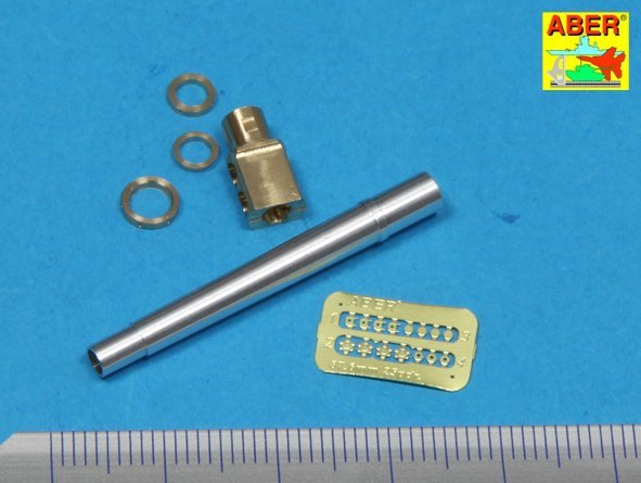 Aber 35L-127 Late barrel MK2 with muzzle brake to British 25 pdr 1/35 – Bild 2