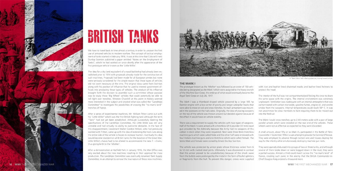AK Interactive AK273 WWI The First Mechanized War – imagen 7