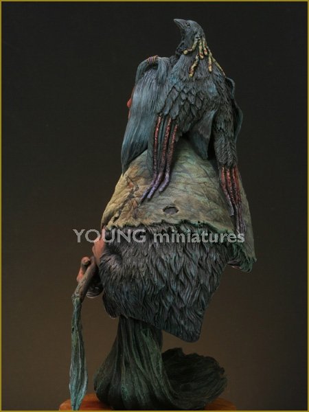 Young Miniatures YH1821 Blackfoot Raven Bearer 1/10 – immagine 4