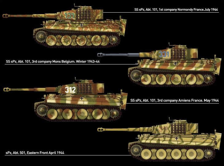 Academy 13287 GERMAN TIGER I Ver. MID 1/35 – immagine 4