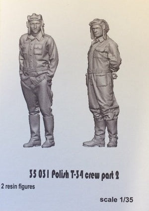 Glowel Miniatures 35031 Équipage polonais de T-34, partie 2, échelle 1/35