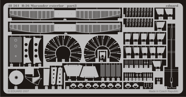 Eduard 48561 B-26 exterior 1/48 (MONOGRAM, REVELL) – Bild 2