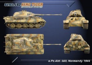 Dragon 6189 Sd. Kfz. 182 King Tiger (Porsche Turret) 1/35 – immagine 2