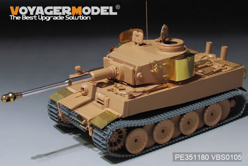 Voyager Model PE351180 WWII German Tiger I Initial Production (For RFM 5075 ) 1/35 – immagine 17