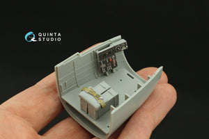 Quinta Studio QD32203 B-25J Mitchell Glass nose 3D-Printed &amp;amp; coloured Interior on decal paper (HK models) 1/32 – immagine 10