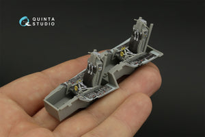 Quinta Studio QD48419 F-16D block 40 3D-Printed &amp;amp; coloured Interior on decal paper (Kinetic 2022 tool) 1/48 – immagine 8