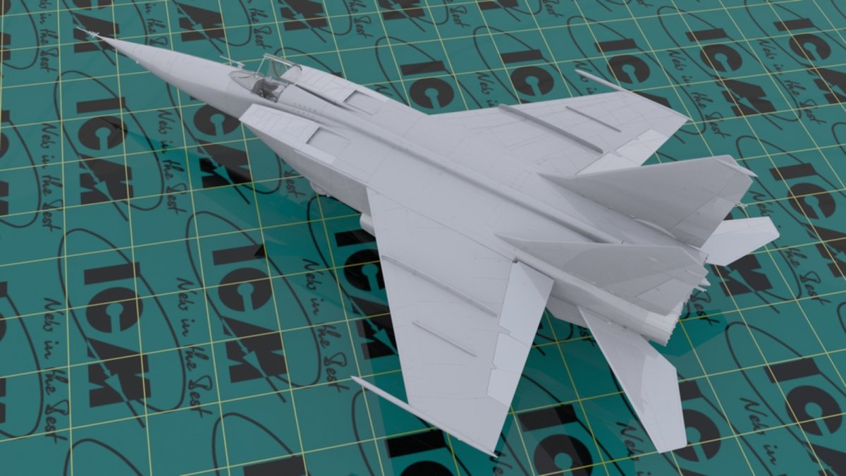 ICM 48904 MiG-25 RBF, Soviet Reconnaissance Plane 1/48 – zdjęcie 4