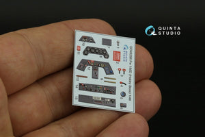 Quinta Studio QD48296 FW 190D-9 3D-Printed &amp;amp; coloured Interior on decal paper (HobbyBoss) 1/48 – immagine 5