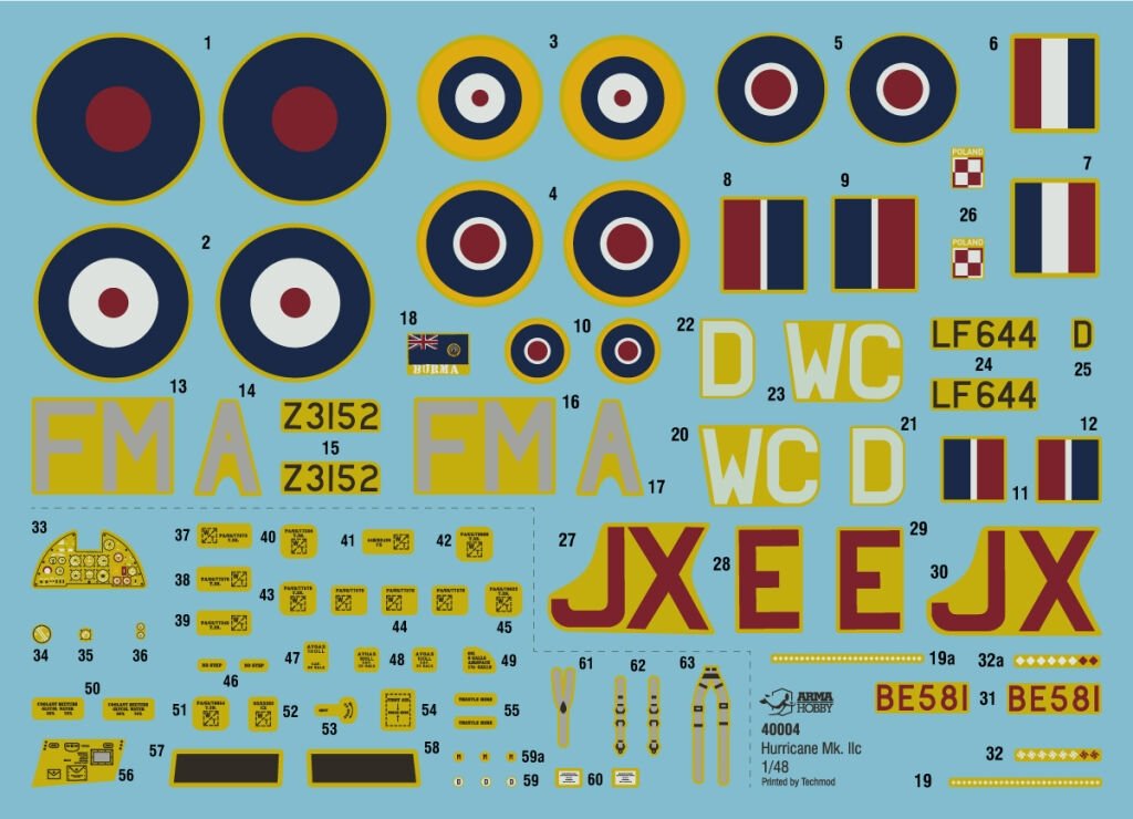 Arma Hobby 40004 Hurricane Mk IIc 1/48 – Bild 7
