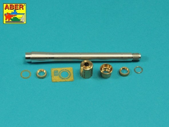 Aber 35L-303 Lufa 150mm z hamulcem do niemieckiego czołgu Pz.Kpfw. VII VK 7201 (K) 1/35 – imagen 2
