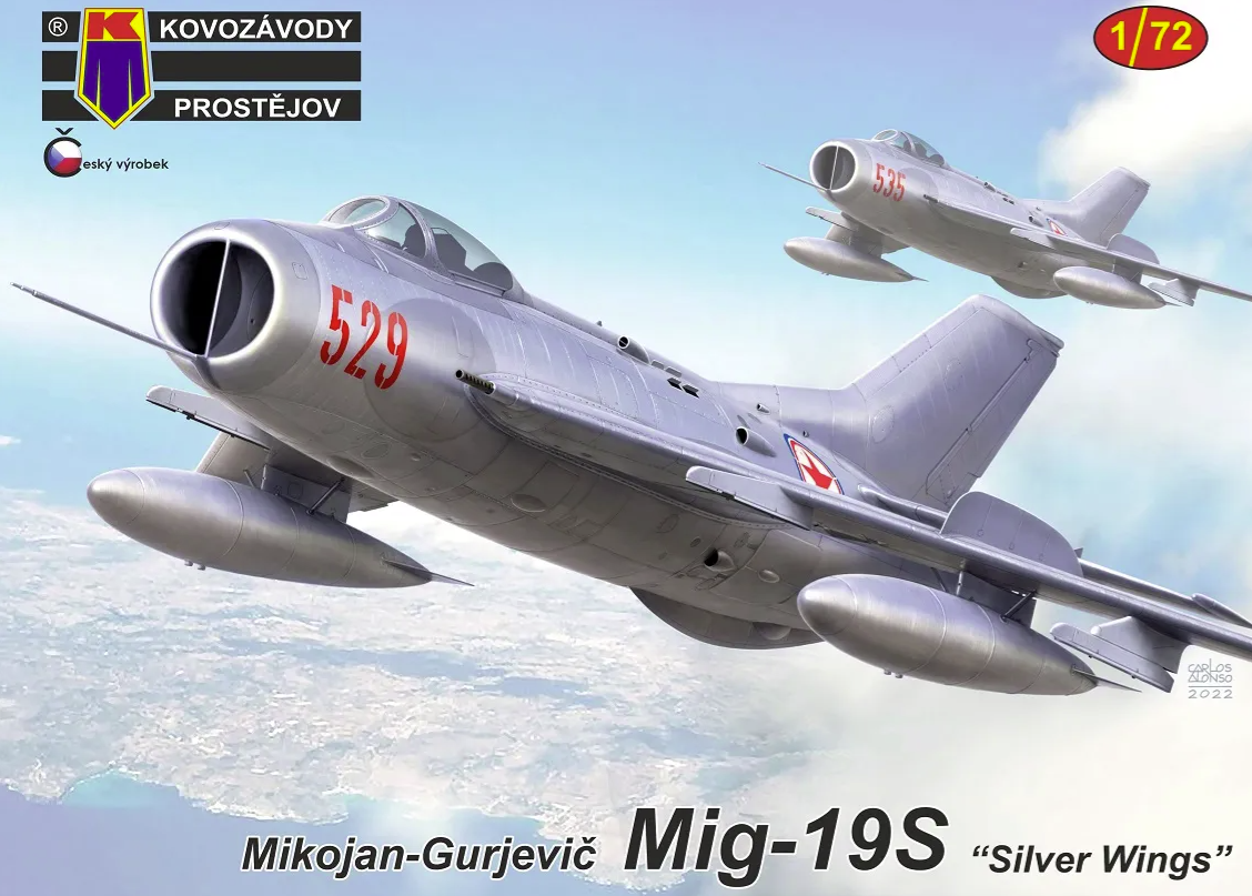 Kovozavody Prostejov KPM0329 MiG-189S "Silver Wings" 1/72