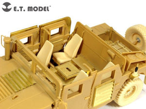 E.T. Model E35-076 US ARMY M1114 HUMVEE High Back Seats (For BRONCO Kit) 1/35 – immagine 2