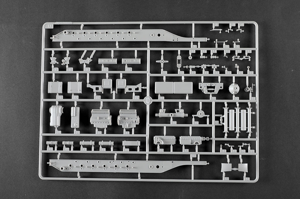 Trumpeter 09575 Schwerer Zugkraftwagen 18 t Sd.Kfz.9 Artillery Version 1/35 – image 19