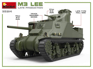 MiniArt 35214 M3 LEE LATE PROD 1/35 – zdjęcie 2