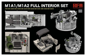 Rye Field Model 5121 M1A1 / M1A2 Abrams Full Interior Set 1/35 – image 2