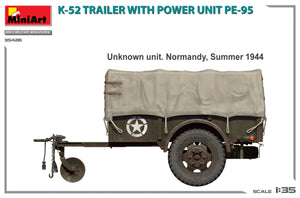 MiniArt 35426 K-52 TRAILER w/POWER UNIT PE-95 1/35 – immagine 6