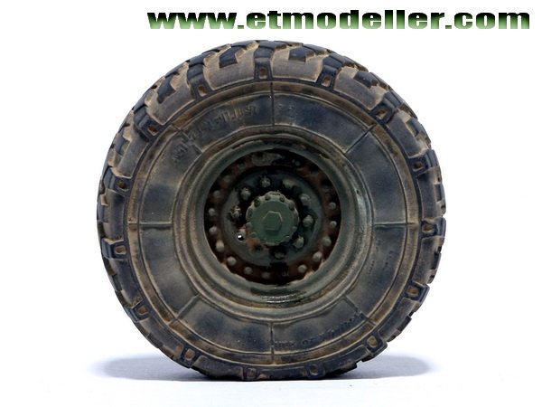 ET Model ER35-045 Modern US M1083 FMTV Standard Cargo Truck Weighted Road Wheels For TRUMPETER 1/35 – image 2
