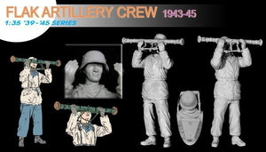 Dragon 6275 Flak Artillery Crew(Winter1943-45) 1/35 – immagine 2