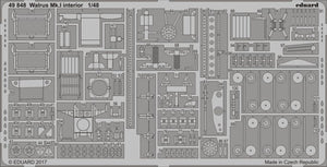 Eduard 49848 Walrus Mk. I interior AIRFIX 1/48 – zdjęcie 2