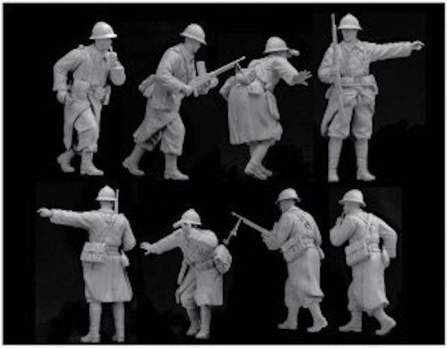 Dragon 6738 French Infantry Sedan 1940 1/35 – immagine 3