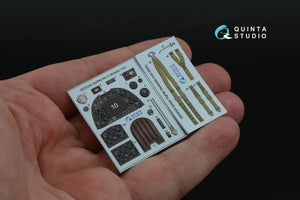 Quinta Studio QD32244 Spitfire Mk.V 3D-Printed &amp;amp; coloured Interior on decal paper (Kotare) 1/32 – immagine 4