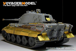 Maquette Voyager PEA396 Schürzen du char allemand King Tiger de la Seconde Guerre mondiale pour TAKOM au 1/35 – image 2