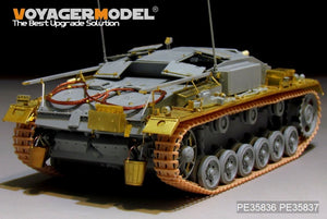 Voyager Model PE35837 WWII German StuG.III Ausf.E fenders For DRAGON 6688 1/35 – Bild 2