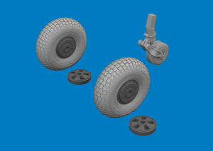 Eduard 672403 Mosquito wheels Tamiya 1/72 – zdjęcie 3